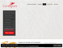 Tablet Screenshot of conexpres.com